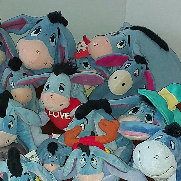 EEYORE Plush Collection  25 stuffed animal Eeyore donkey from Winnie The Pooh - Picture 5 of 6